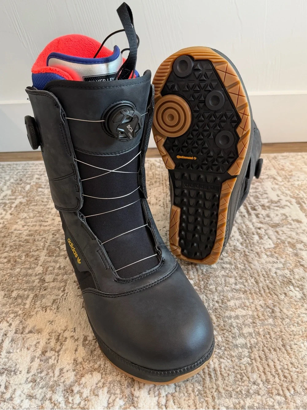 Adidas Response 3MC ADV Double Boa Black Snowboarding Boots Size 11.5 NEW! RARE!